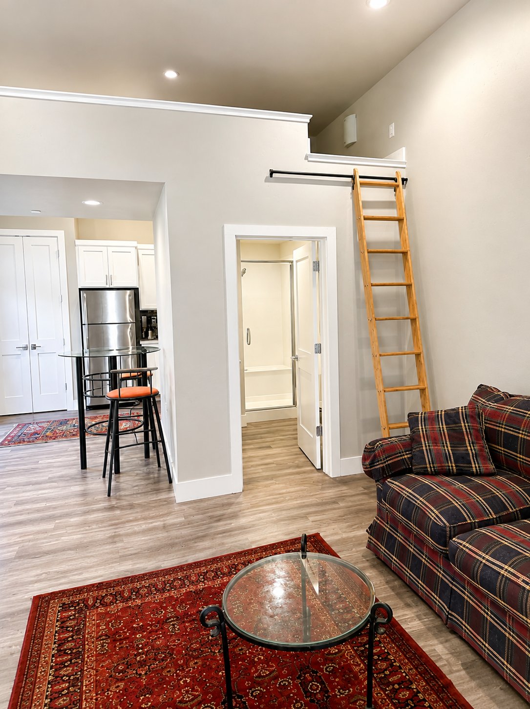 Furnished Studio Loft with Private Patio | Sacramento Mid Term Housing