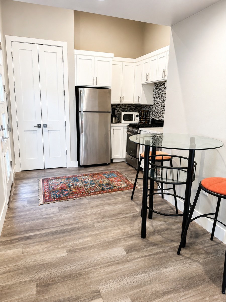 Furnished Studio Loft with Private Patio | Sacramento Mid Term Housing