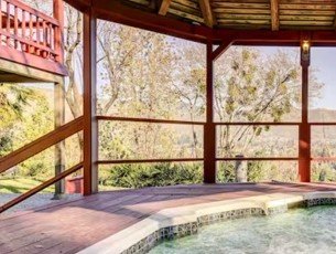 Hilltop Home with Hot Tub