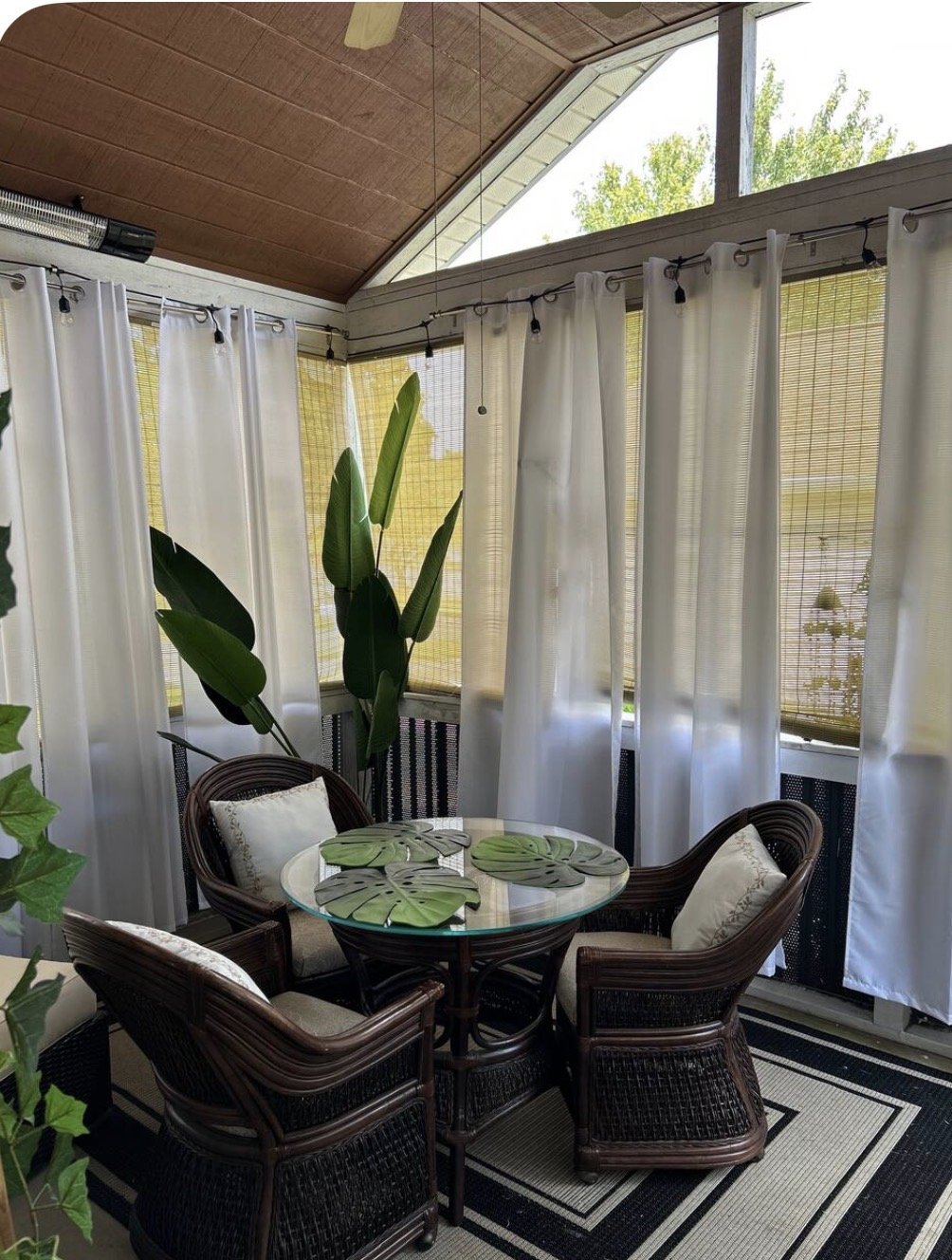 Screened porch