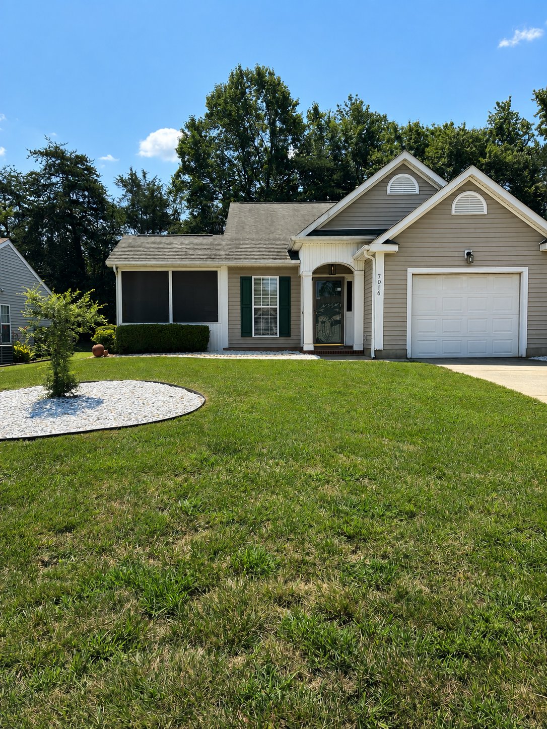 Front yard