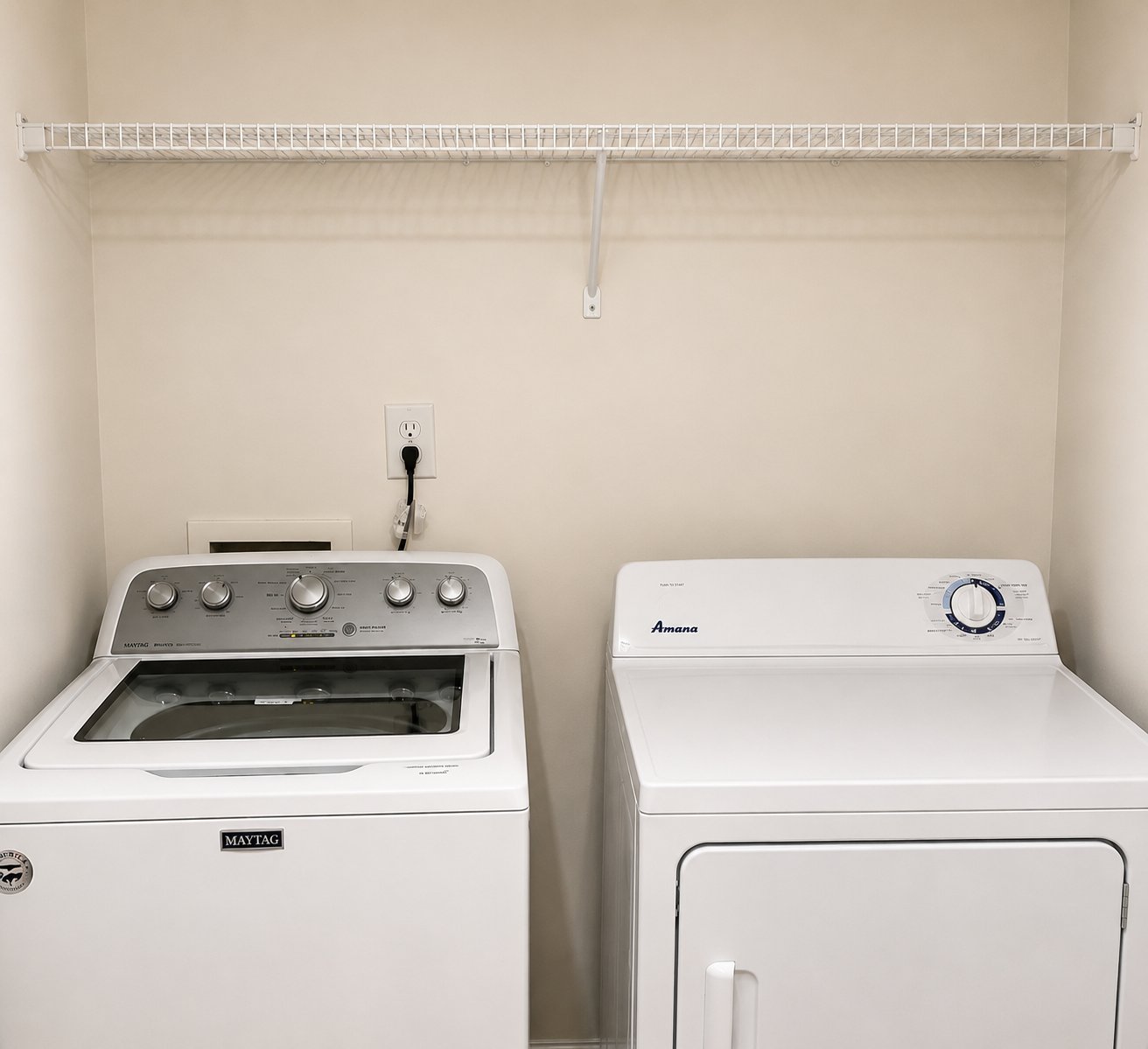 Laundry closet