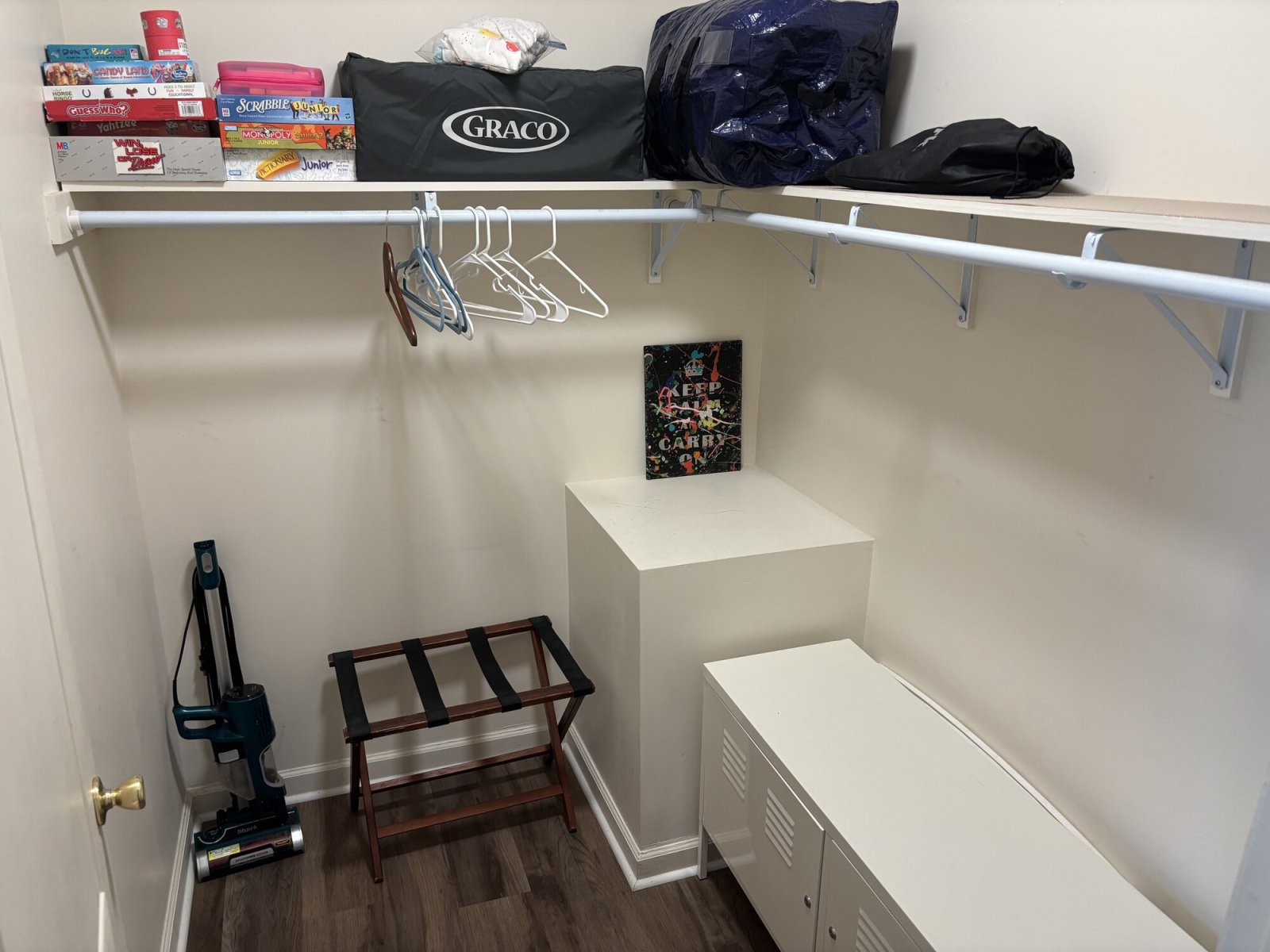 Primary Walk In Closet