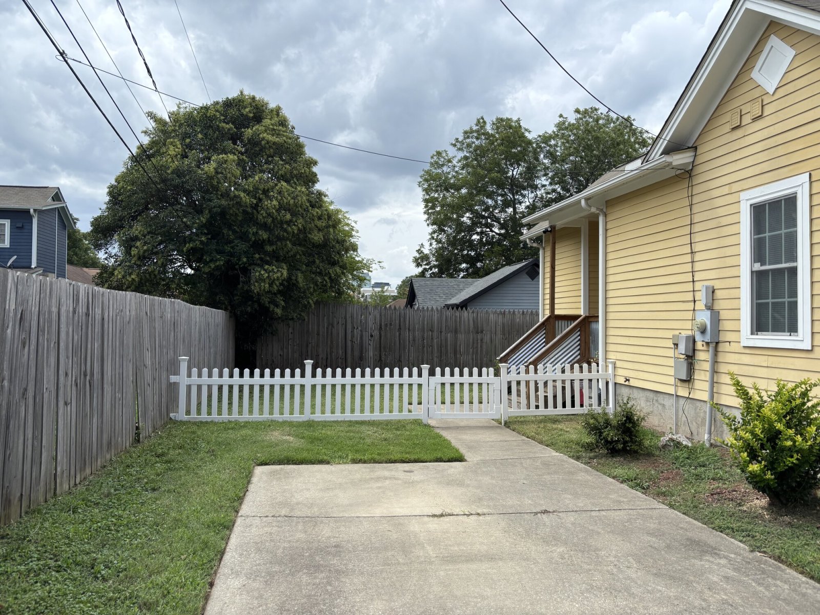 Driveway and Main Entry
