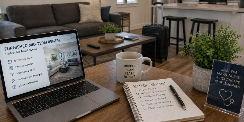 How to Rent Your Property to Travel Nurses (Without Relying on Airbnb)